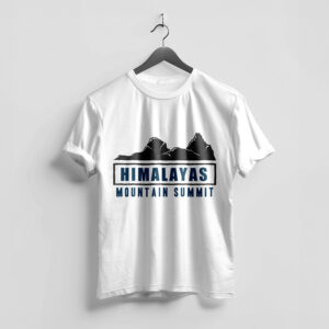 Himalayas Mountain Summit – Adventure Explorer T-Shirt